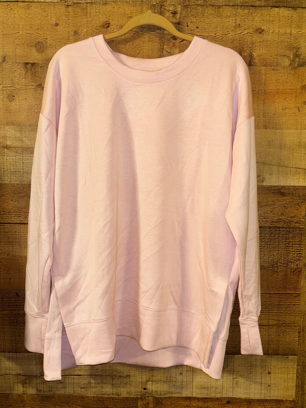 OBEY Clothing After Class Side-Slit Oversized Sweatshirt